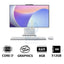 Lenovo IdeaCentre Gen 9 AIO PC - i7 / 8GB / 512GB (NVMe M.2 SSD) / 23.8’’ FHD Multi-Touch / DOS (Without OS) / 1YW