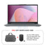 Lenovo IdeaPad Slim 3 Gen 8 - 15.6’’ FHD / i3 / 8GB / 500GB (NVMe M.2 SSD) / DOS (Without OS) / 1YW / English / Arctic