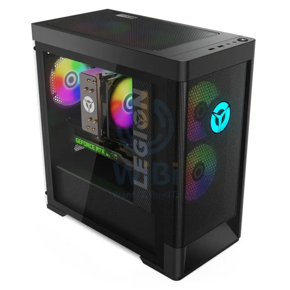 Lenovo Legion 5 Tower Gen 7 - i7 / 12-Cores / 64GB / 500GB (NVMe M.2 SSD) / 12GB VGA / Win 11 Home / 1YW / Black