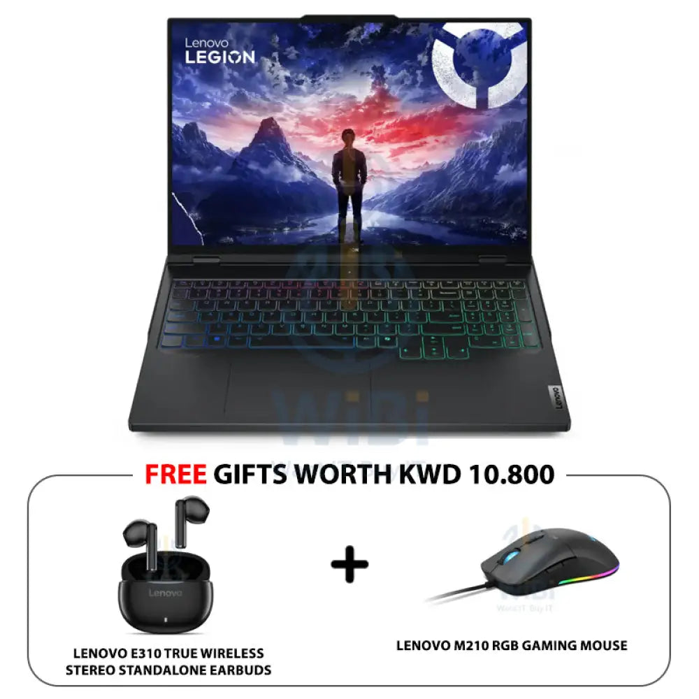 Lenovo Legion Pro 7 Gen 9 Gaming PC - 16.0’’ WQXGA / i9 / 32GB / 1TB (NVMe M.2 SSD) / RTX 4080 12GB VGA / DOS (Without