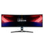 Lenovo Legion R45w 30 44.5’’ Dual QHD Curved / 1ms / Up to 170Hz / USB / HDMI 2.1 / LAN / Speaker / Eyesafe / Black