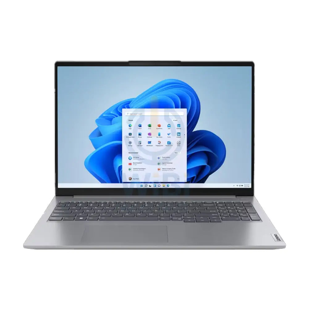 Lenovo ThinkBook 16 Gen 6 - 16’’ WUXGA / i7 / 64GB / 512GB (NVMe M.2 SSD) / Win 11 Pro / 1YW / Arabic/English / Arctic