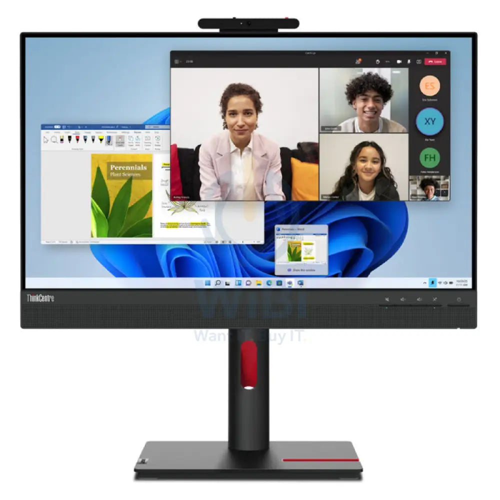 Lenovo ThinkCentre TIO 24 Gen 5 - 23.8’’ FHD / Touch / 4ms / HDMI 1.4 / DisplayPort 1.2 / USB3.2 / Camera / Speaker