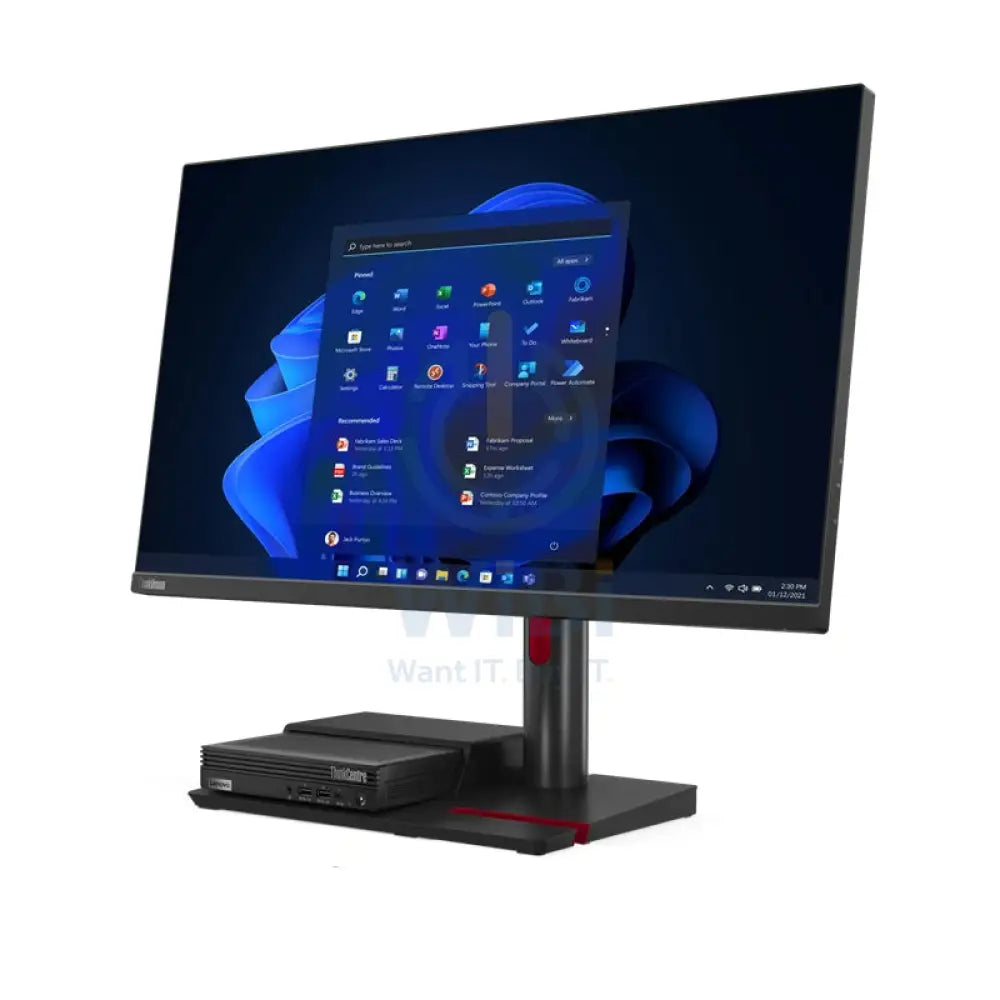 Lenovo ThinkCentre TIO Flex 27i - 27’’ FHD / Non-Touch / 4ms / HDMI 1.4 / Display Port 1.2 / VGA / USB3.2 - Monitor