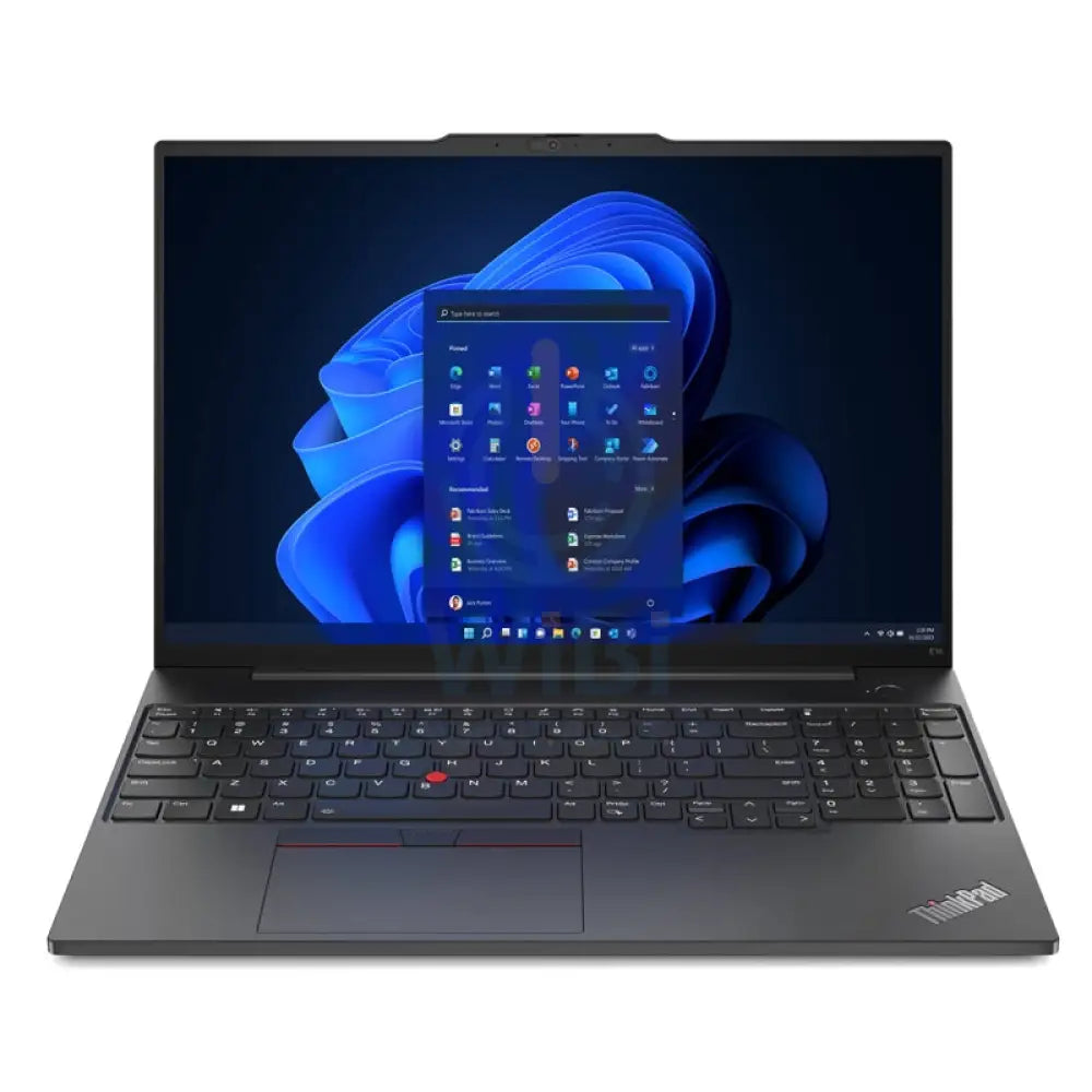 Lenovo ThinkPad E16 Gen 1 - 16.0’’ WUXGA / i5 / 8GB / 256GB (NVMe M.2 SSD) / Win 11 Pro / 3YW / Arabic/English - Laptop