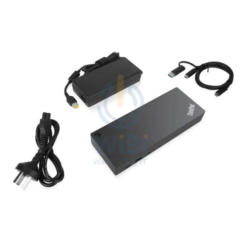 Lenovo ThinkPad Hybrid USB-C with USB-A Dock - 135 Watt / USB 3.1 Gen 2 / USB 2.0 / USB-C / DisplayPort / HDMI / LAN