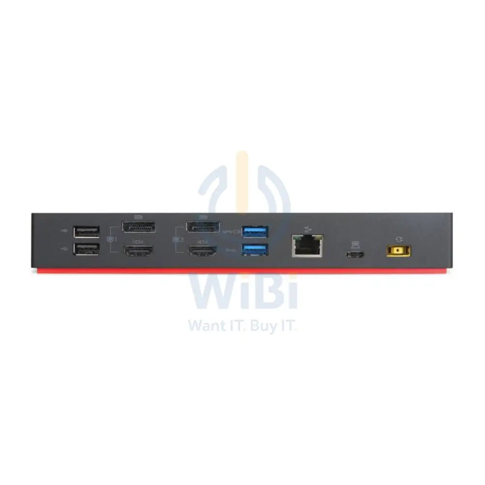 Lenovo ThinkPad Hybrid USB-C with USB-A Dock - 135 Watt / USB 3.1 Gen 2 / USB 2.0 / USB-C / DisplayPort / HDMI / LAN