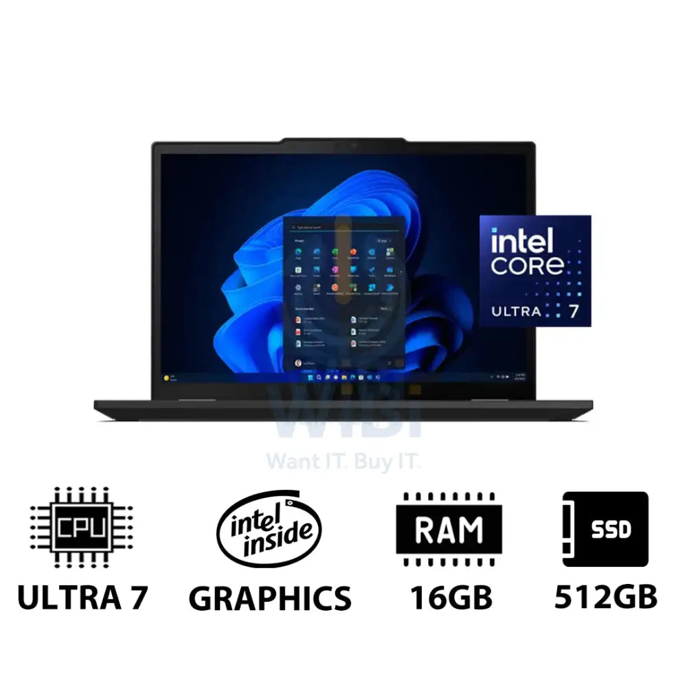 Lenovo ThinkPad T14 Gen 5 - 14.0’’ WUXGA / Ultra 7 155U / 16GB / 512GB (NVMe M.2 SSD) / WWAN / Win 11 Pro