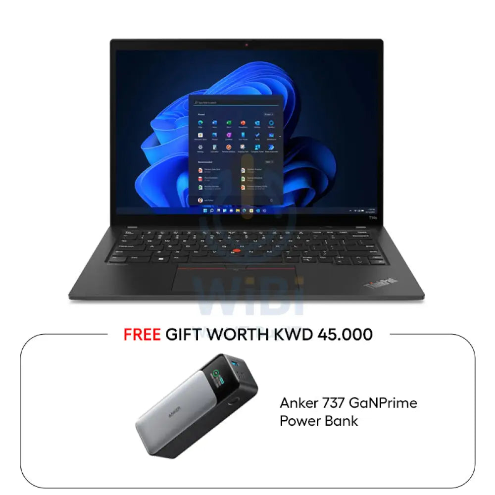 Lenovo ThinkPad T14s Gen 4 - 14.0’’ WUXGA / i7 / 16GB / 1TB (NVMe M.2 SSD) / WWAN / Win 11 Pro / 3YW / Arabic/English