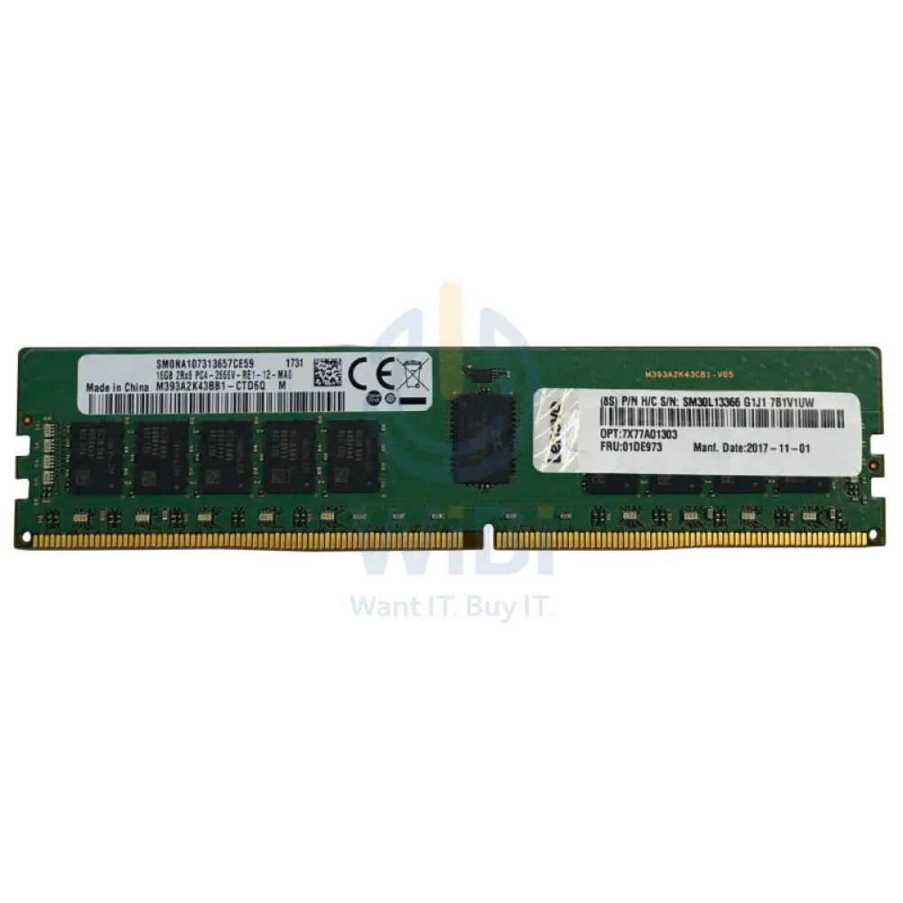 Lenovo ThinkSystem 32GB DDR4 RAM Accessories > Server & Workstations