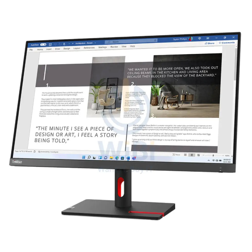Lenovo ThinkVision S27i-30 - 27.0’’ FHD / 6ms / D-Sub / HDMI 1.4 - Monitor Monitors & Projectors > Monitors