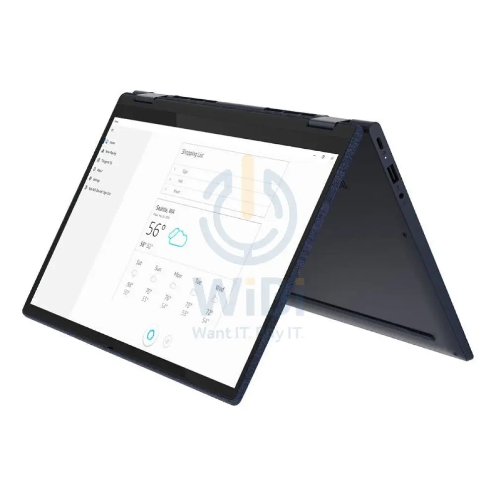 Lenovo Yoga 6 - 13.3" FHD Multi-Touch / AMD Ryzen 7 / 16GB / 512GB (NVMe M.2 SSD) / Win 11 Home / 1YW / Arabic/English / Abyss Blue - Laptop