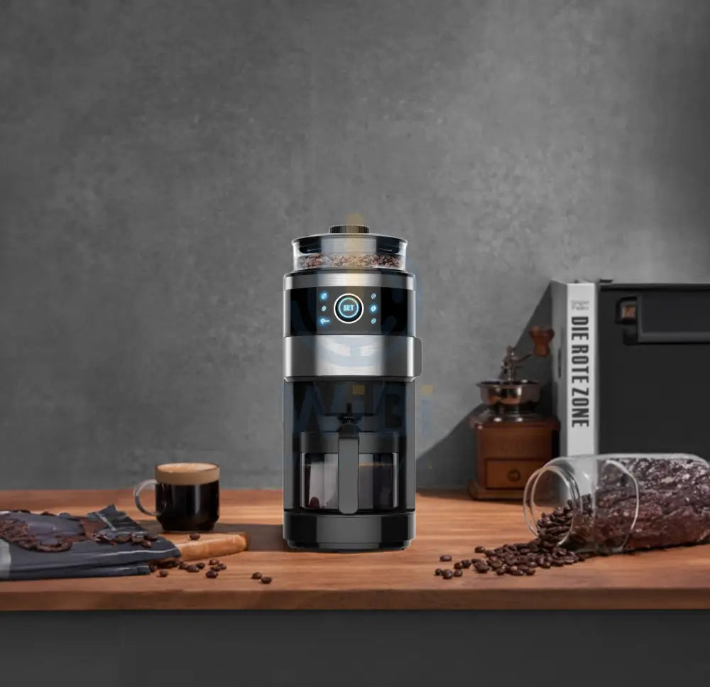 LePresso Bean Grinder Coffee Brewing Machine 6 Cups Glass Carafe 750ml - Black Accessories > Other Accessories