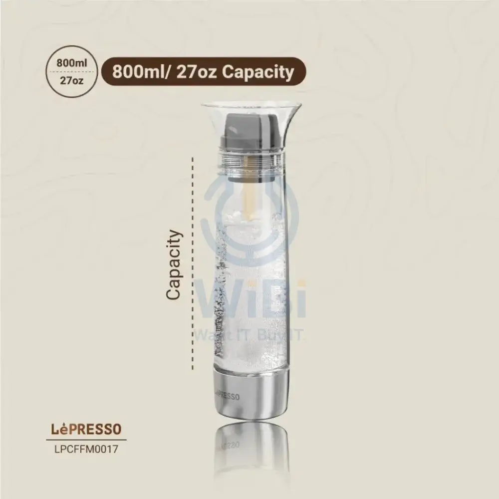 LePresso Carbonator Instant Sparkling Water 800mL - Black Accessories > Smart Devices