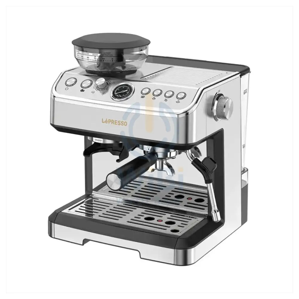 LePresso Espresso Machine Conical Grinder & Steamer - Silver Accessories > Smart Devices