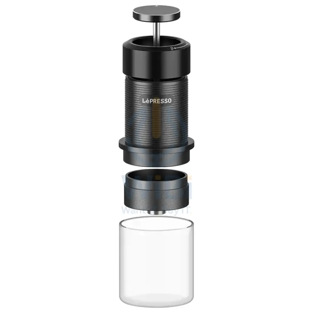 LePresso Hand Press Espresso Maker - Black Accessories > Smart Devices