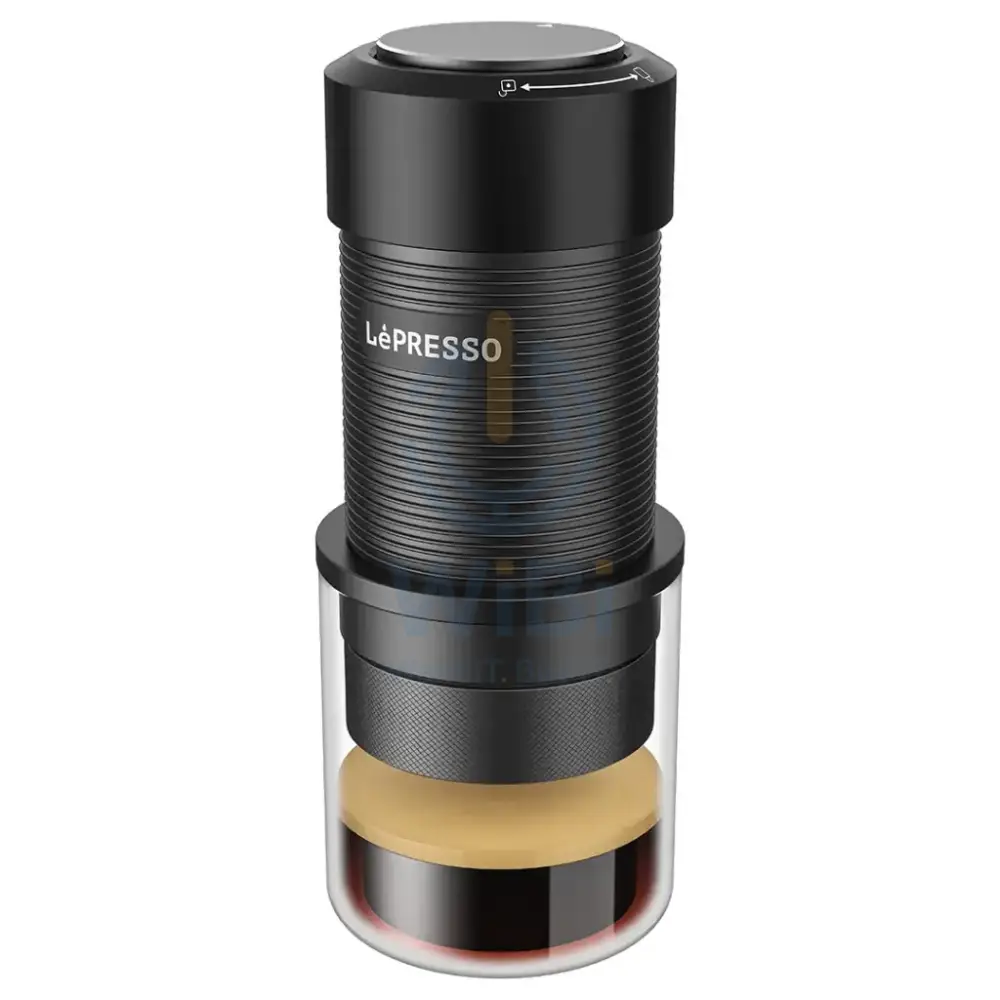 LePresso Hand Press Espresso Maker - Black Accessories > Smart Devices