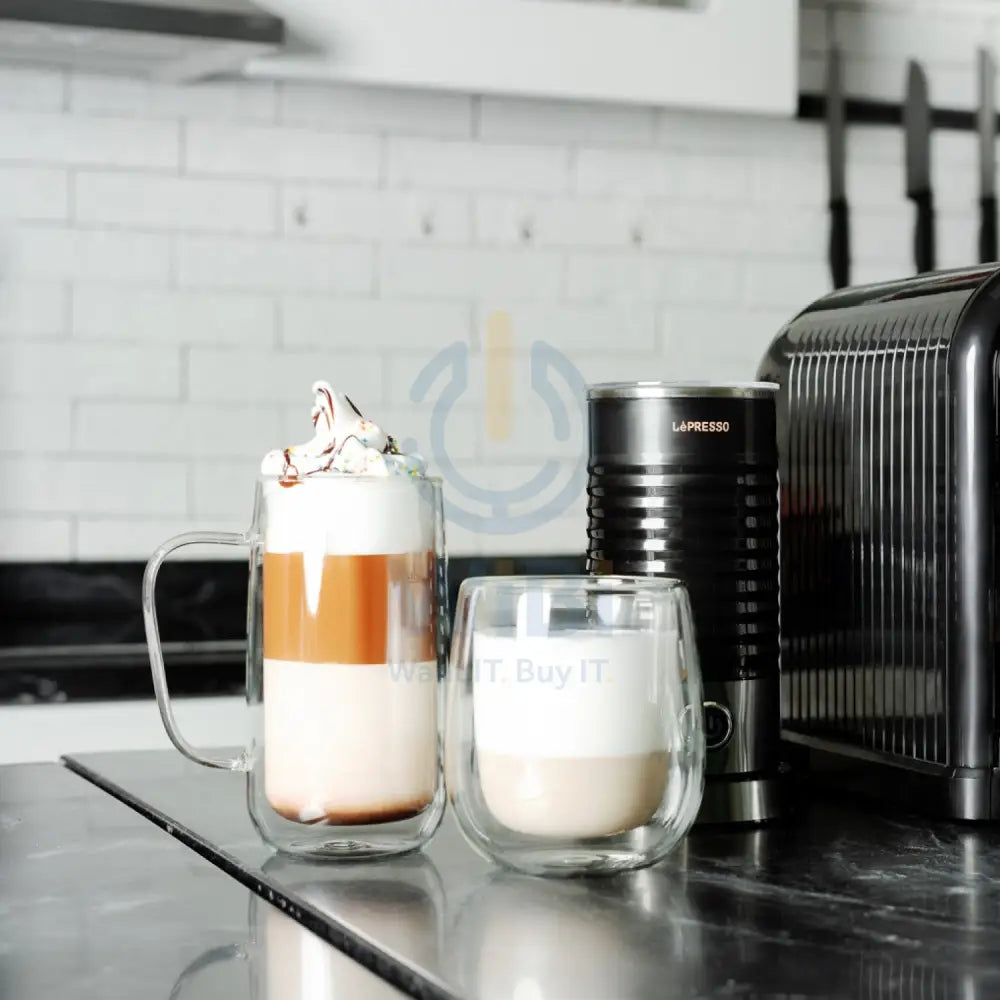 LePresso Hot & Cold Milk Frother - Black Accessories > Outdoor & Travel