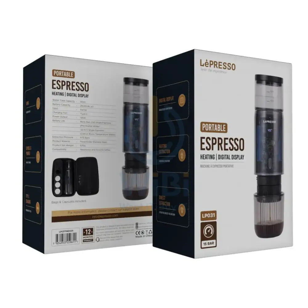 LePresso Portable Espresso - Black Accessories > Smart Devices