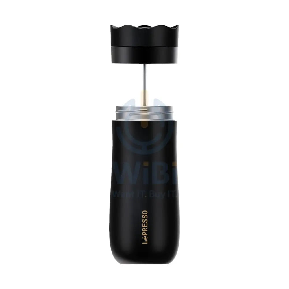 LePresso Portable Mug French Press Coffee & Tea - Black Accessories > Smart Devices