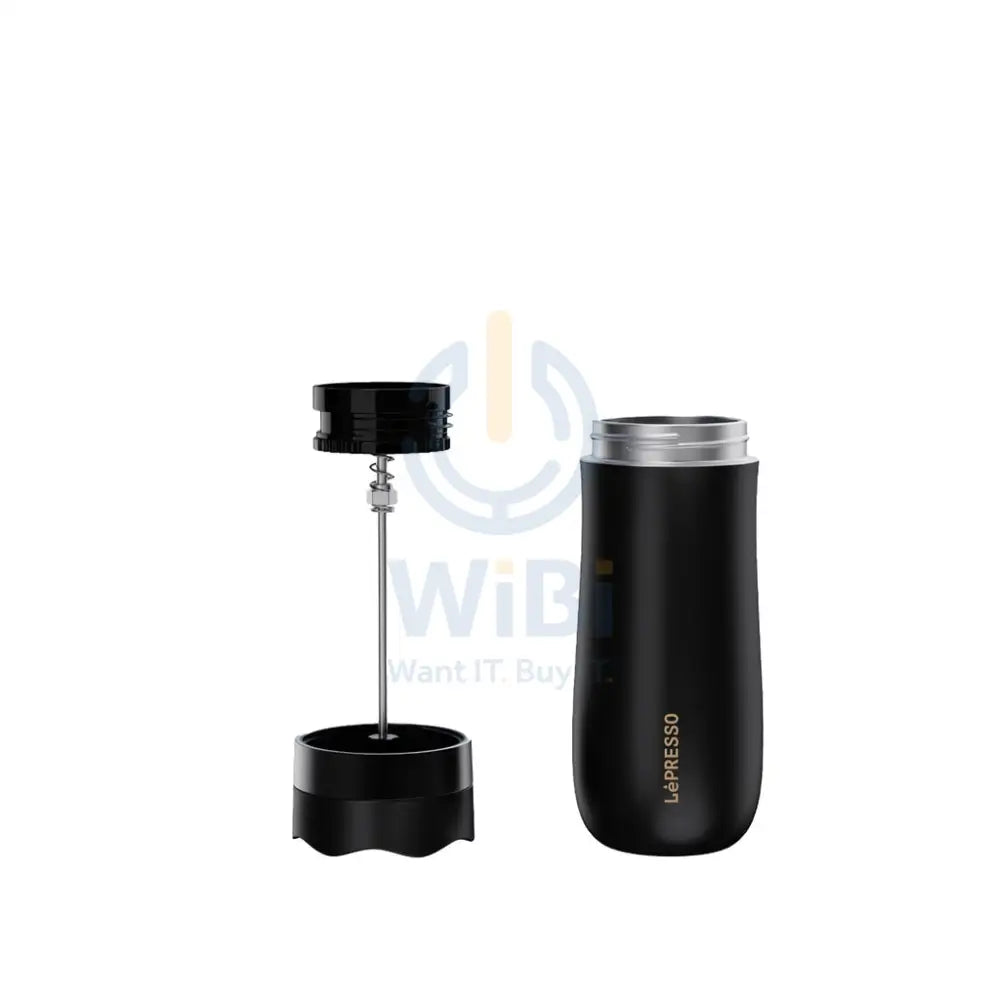 LePresso Portable Mug French Press Coffee & Tea - Black Accessories > Smart Devices