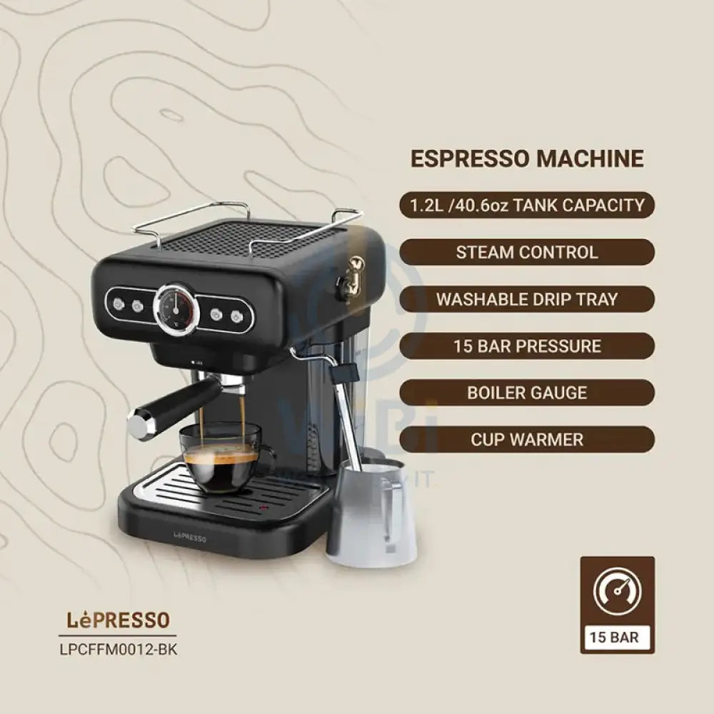 LePresso Retro Espresso Boiler Machine Gauge and Milk Steamer Accessories > Smart Devices