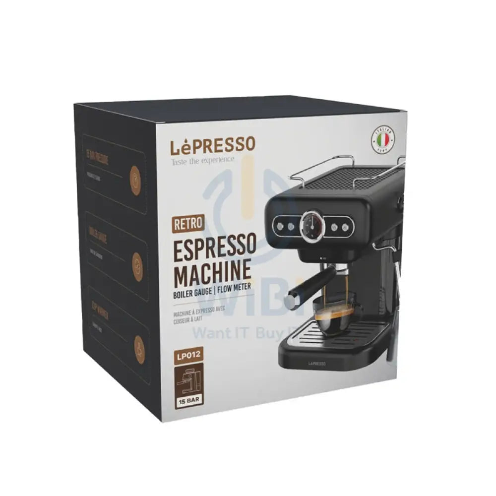 LePresso Retro Espresso Boiler Machine Gauge and Milk Steamer Accessories > Smart Devices