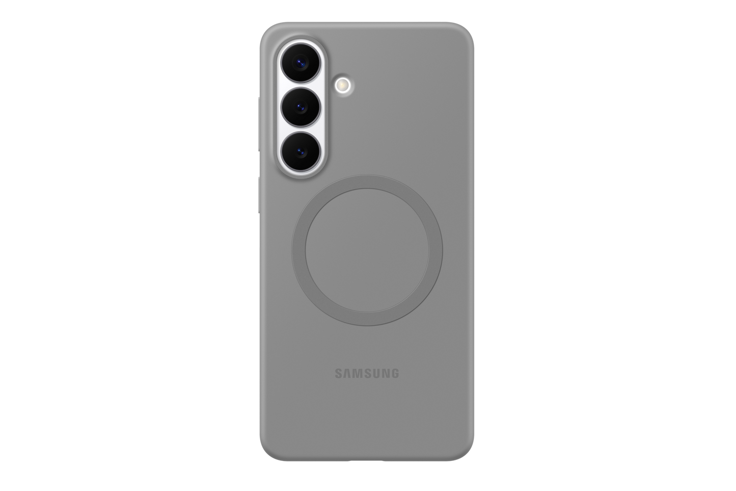 Samsung Galaxy S26 Plus Silicone Magnet Case - Gray