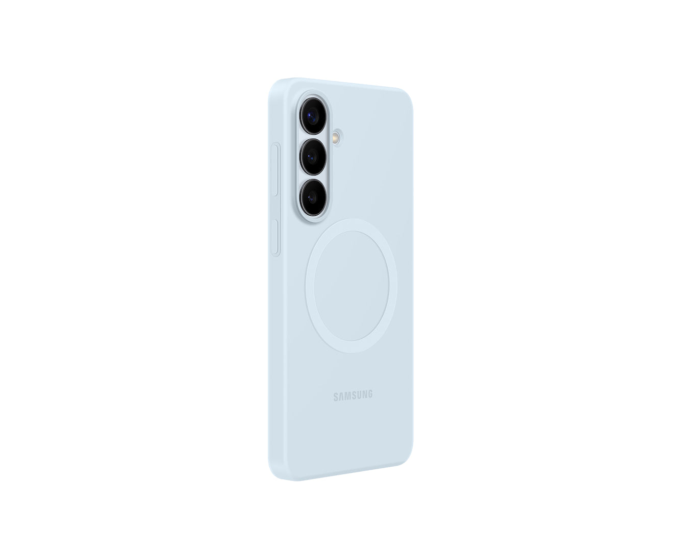Samsung Galaxy S26 Plus Silicone Magnet Case - Light Blue