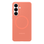 Samsung Galaxy S26 Plus Silicone Magnet Case - Coral Red