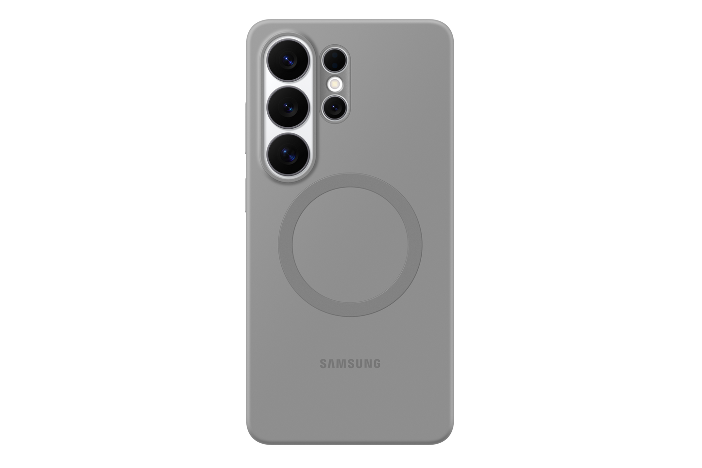 Samsung Galaxy S26 Ultra Silicone Magnet Case - Gray
