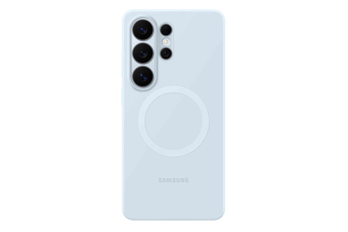Samsung Galaxy S26 Ultra Silicone Magnet  Case - Light Blue
