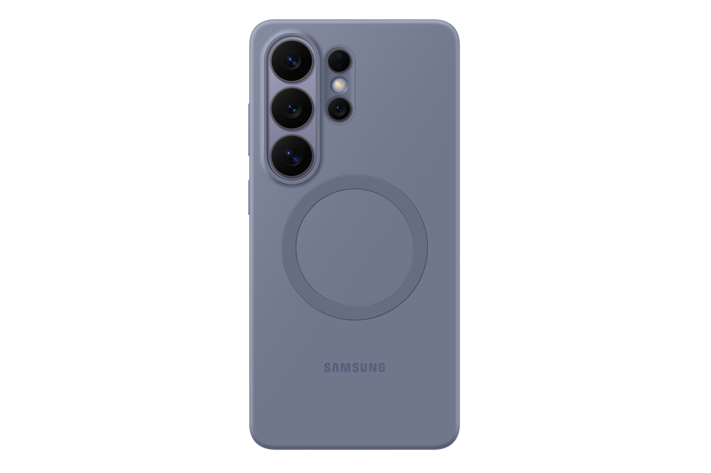 Samsung Galaxy S26 Ultra Silicone Magnet Case - Blue Violet