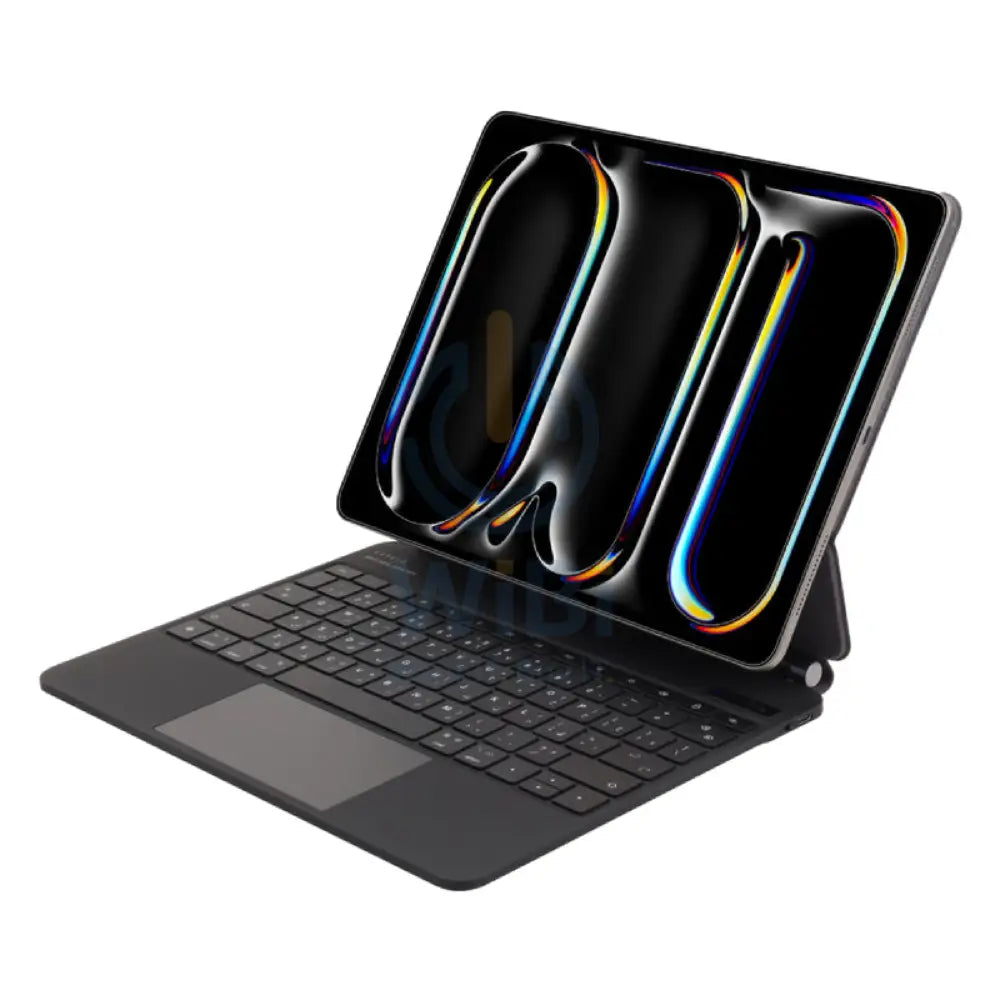 Levelo AeroBoard Saffanio Leather Wireless Keyboard - Apple iPad Pro 11’’ 2024 / Black Accessories > Mobiles & Tablets