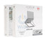 Levelo AeroLink Laptop Stand With Built-In Portable 7 In 1 Hub - Silver Accessories > Other Laptop Accessories