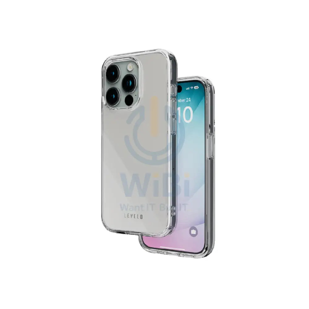 Levelo Clara Clear Case - iPhone 15 Pro / Clear Accessories > Mobiles & Tablets > Mobiles > Covers & Cases > Offer Zone