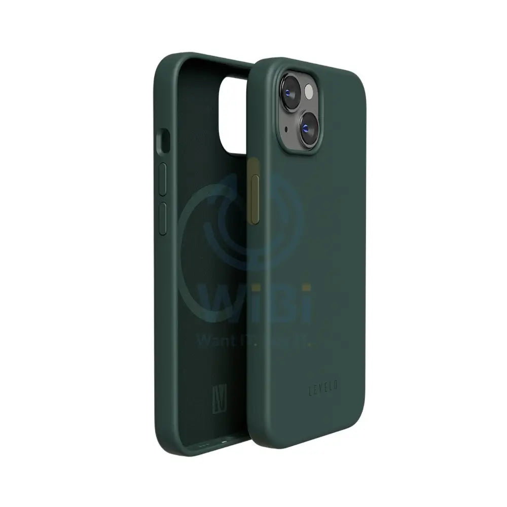 Levelo Iris MagSafe Liquid Silicone Case - iPhone 14 Plus / Dark Green Accessories > Mobiles & Tablets > Mobiles
