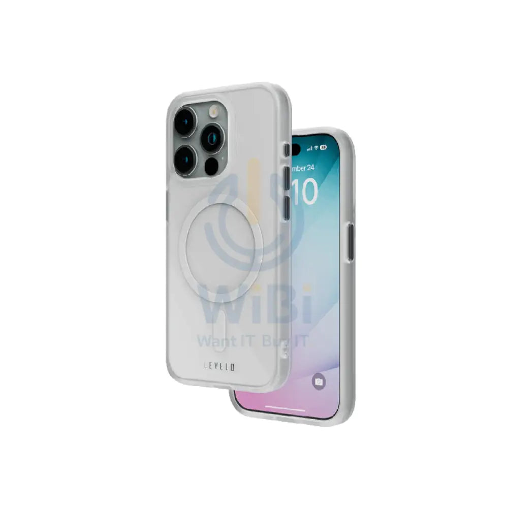 Levelo MagSafe Solo Case - iPhone 15 Pro Max / White Accessories > Mobiles & Tablets > Mobiles > Covers & Cases