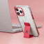 Levelo Morphix Clara Gripstand IMD Clear Back Case - iPhone 14 Pro Max / Red Accessories > Mobiles & Tablets > Mobiles