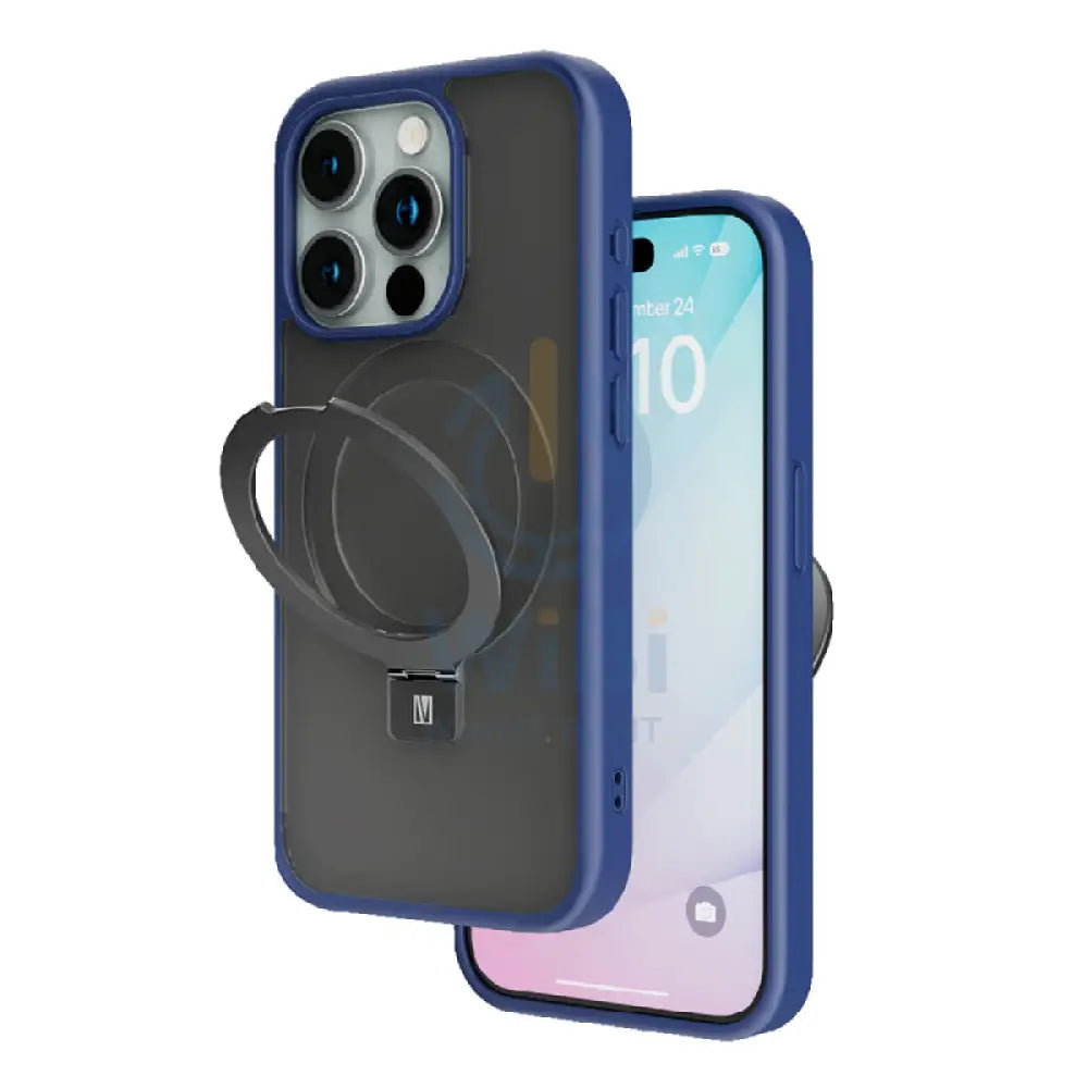 Levelo Verona Case - iPhone 15 Pro Max / Deep Blue Accessories > Mobiles & Tablets > Mobiles > Covers & Cases > Offer