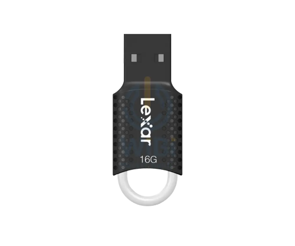 Lexar 16GB JumpDrive V40 USB 2.0 Flash Drive - Black Storage > USB Flash Drive