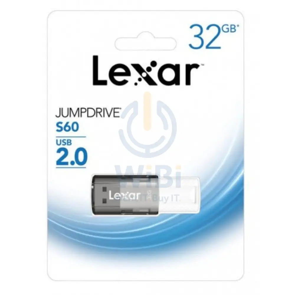 Lexar 32GB JumpDrive USB 2.0 Flash Drive - LJDS060032G-BNBNG Storage > USB Flash Drive