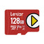 Lexar High Speed PLAY Micro SD cards – LMSPLAY128G-BNNNG Storage > Memory Cards