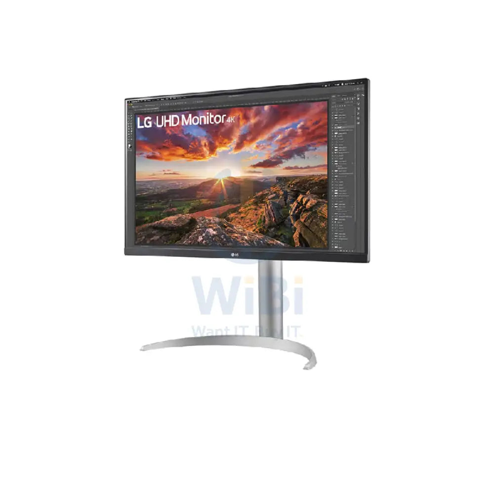 LG UltraFine IPS Monitor - 27’’ 4K UHD / 5ms / DisplayPort / HDMI / USB-C / 60Hz - Monitor Monitors & Projectors >
