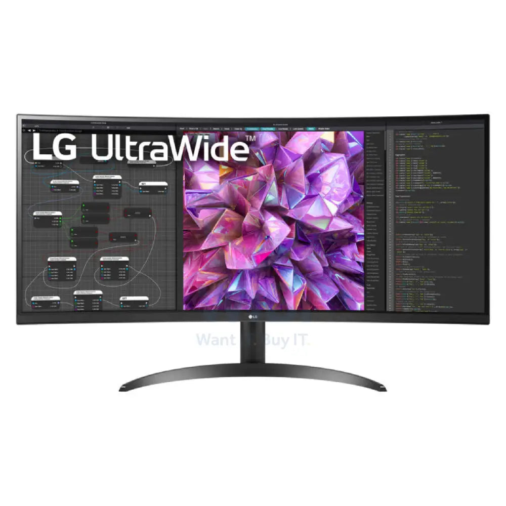 LG UltraWide Curved Monitor - 34’’ Curved QHD / 5ms / HDMI / DisplayPort / 60Hz - Monitor Monitors & Projectors >