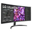 LG UltraWide Curved Monitor - 34’’ Curved QHD / 5ms / HDMI / DisplayPort / 60Hz - Monitor Monitors & Projectors >