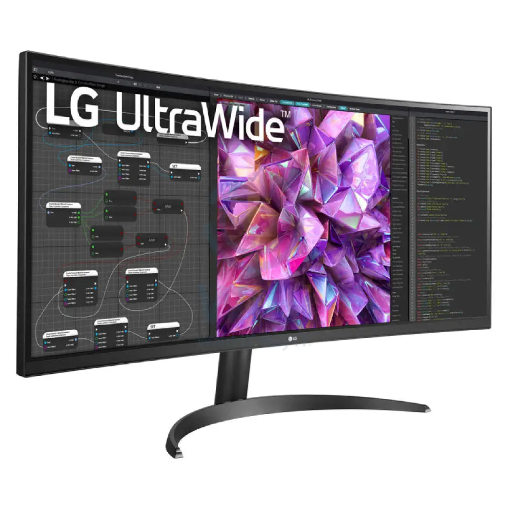 LG UltraWide Curved Monitor - 34’’ Curved QHD / 5ms / HDMI / DisplayPort / 60Hz - Monitor Monitors & Projectors >