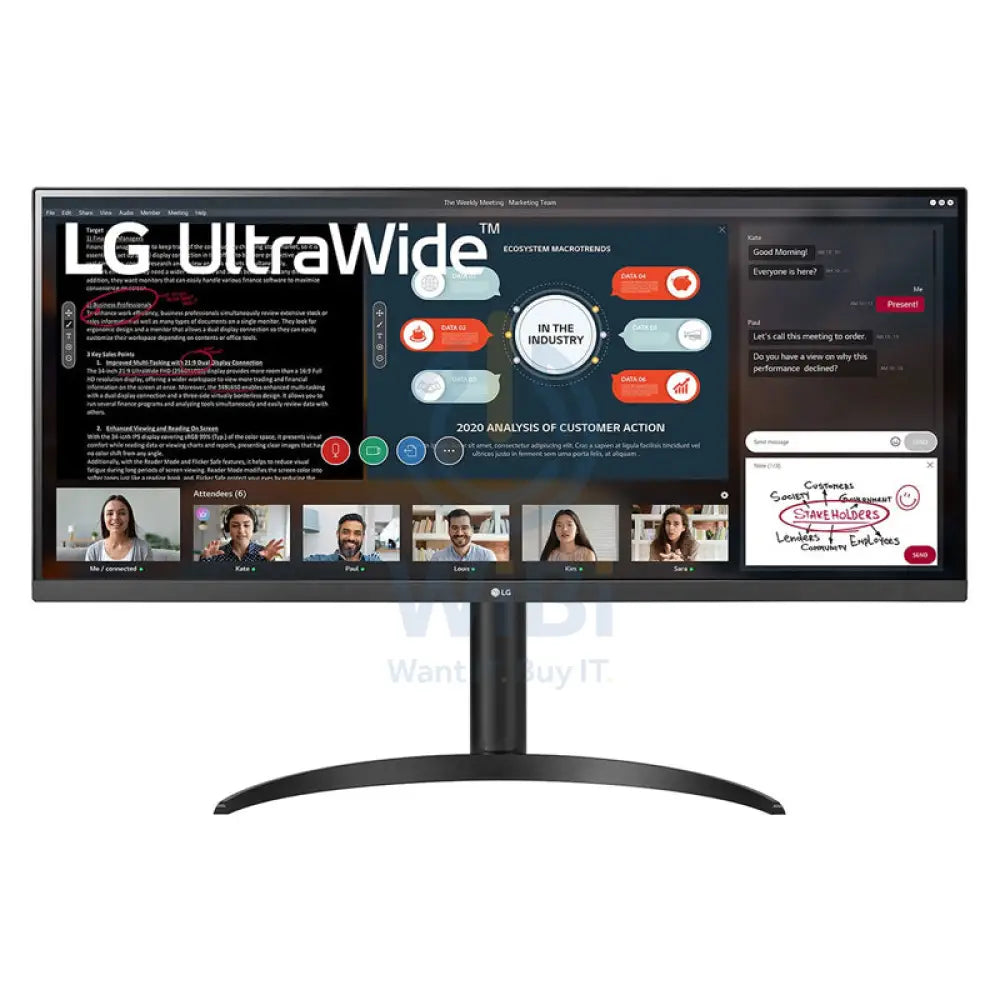 LG UltraWide FHD IPS Monitor - 34.0’’ IPS WFHD / 5ms / HDMI - Monitor Monitors & Projectors > Monitors