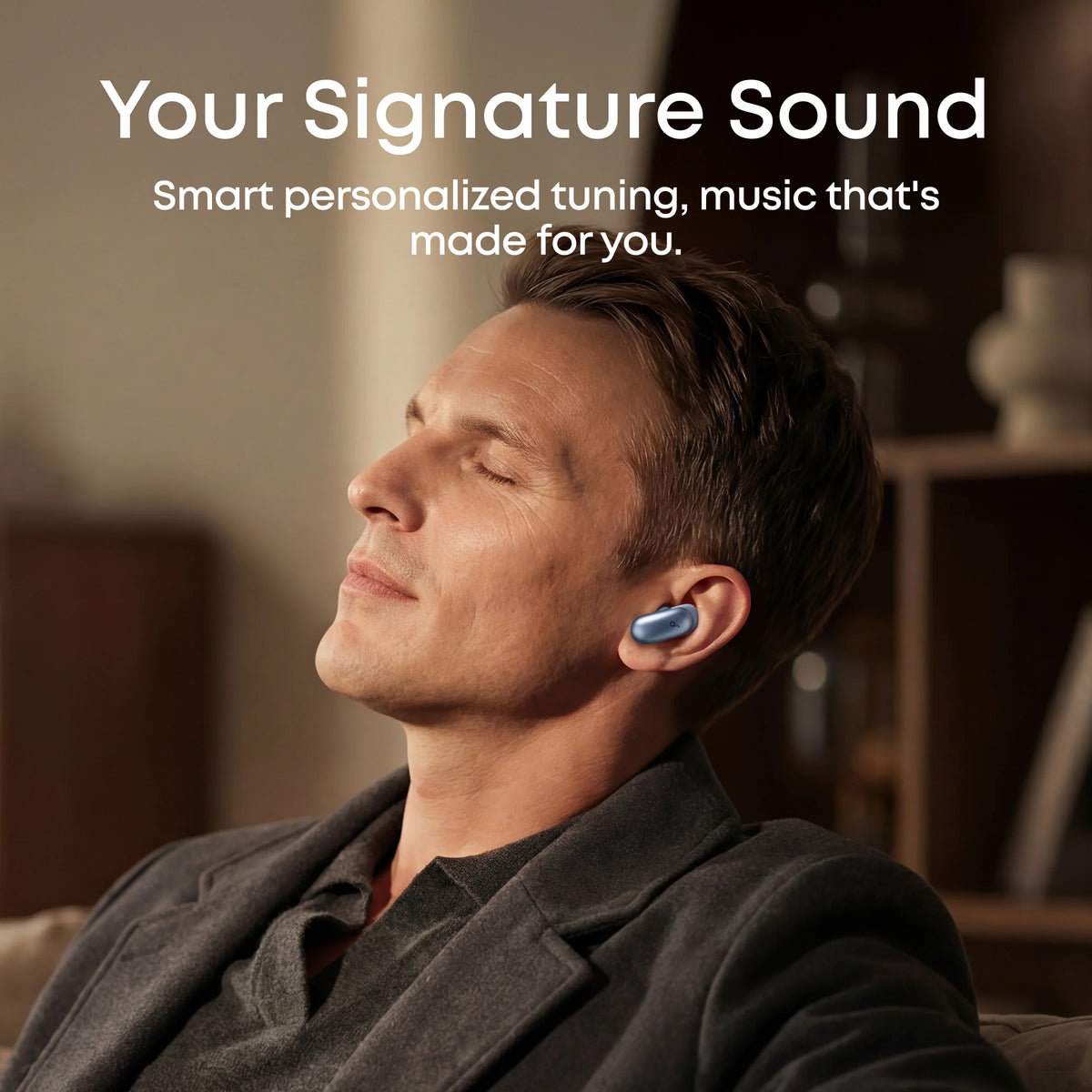 Soundcore Liberty 5 Pro Noise Cancelling Earbuds - Bluetooth / Pearl Blue
