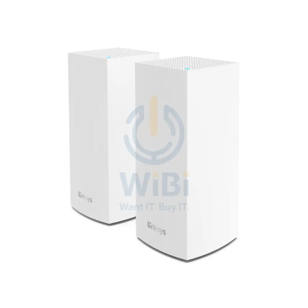 Linksys Tri-Band AX5300 Mesh Wi-Fi 6 System - 2.4GHz, 5GHz / WAN / LAN - Pack of 2